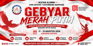 IKA SMK Negeri 1 Sidenreng Rappang Sukses Gelar Gebyar Merah Putih, Jurusan MP Raih Juara Umum